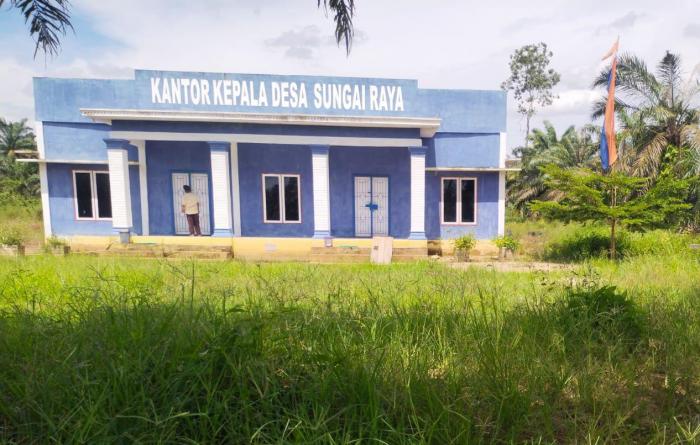 Pemasangan Internet Desa Sungai Raya